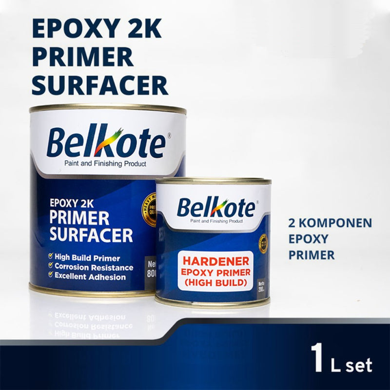 EPOXY PRIMER SURFACER 2K PU BELKOTE GREEN 1 LITER
