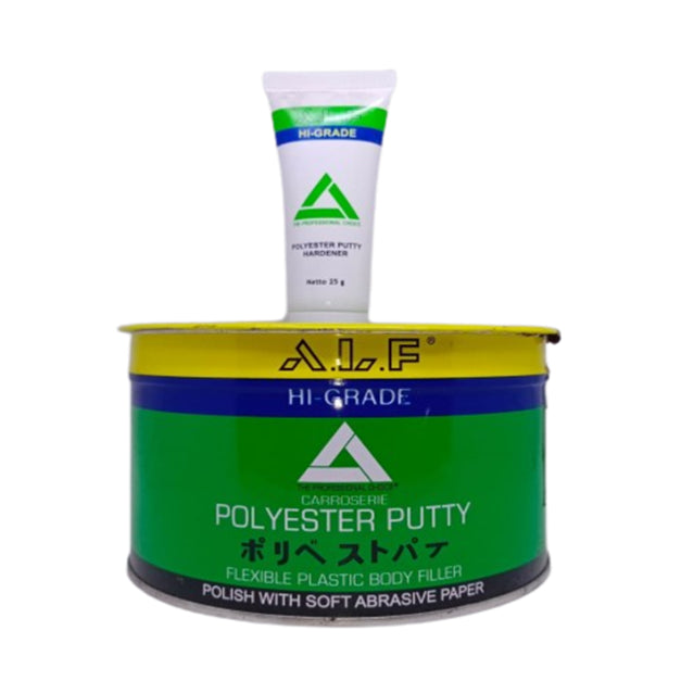 DEMPUL ALFAGLOSS HIJAU HIGH GRADE POLYESTER PUTTY 1 KG - CWK