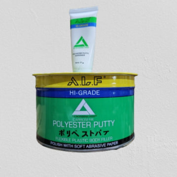 DEMPUL ALFAGLOSS HIJAU HIGH GRADE POLYESTER PUTTY 1 KG - CWK