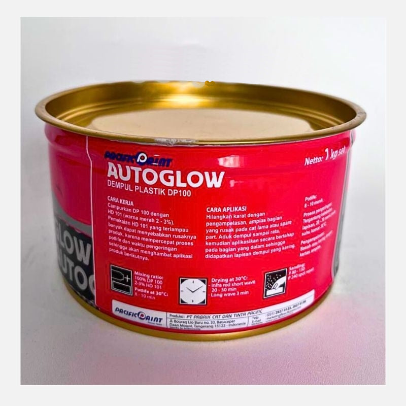AUTOGLOW DEMPUL PLASTIK DP 100 1 KG DP100