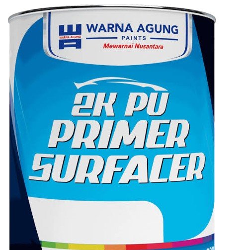 EPOXY 2K PU PRIMER SURFACER WARNA AGUNG GREY ANTI KARAT CEPAT KERING 1 LITER