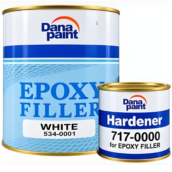 EPOXY FILLER DANAGLOSS CAT DASAR PUTIH 534-0001 1 SET