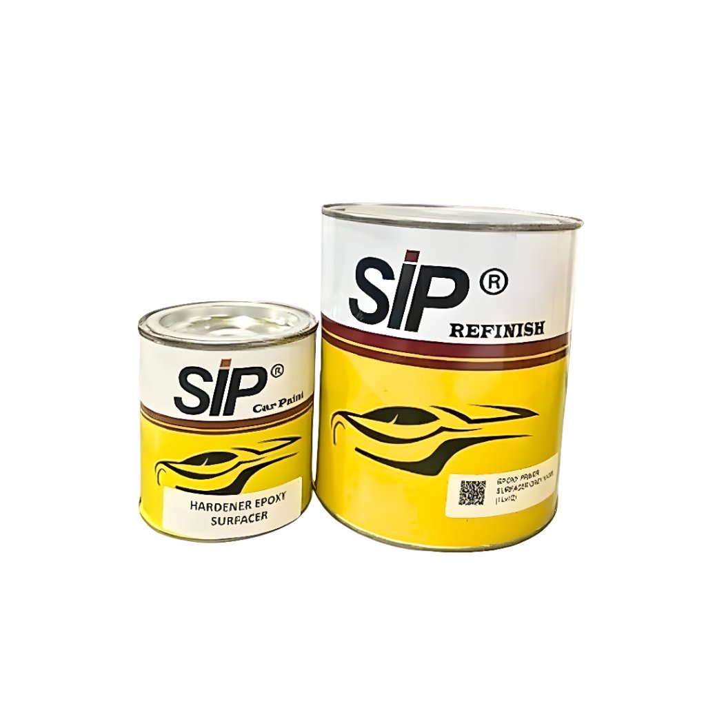 EPOXY PRIMER SURFACER SIP GREY ABU-ABU CAT MOBIL 1 SET