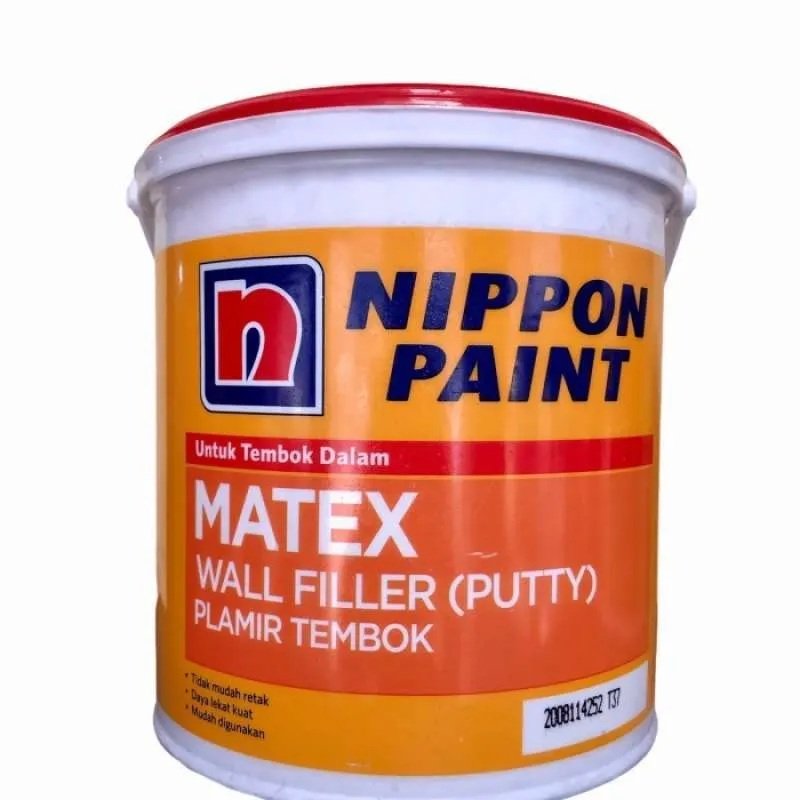 DEMPUL MATEX NIPPON DINDING INTERIOR WALL FILLER PUTTY 4 KG