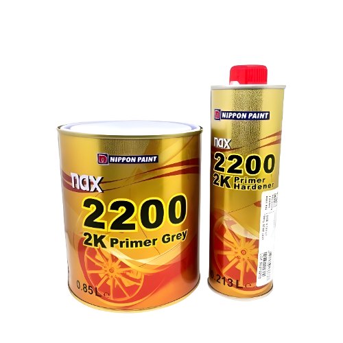 EPOXY 2K PU NIPPON NAX 2200 CAT DASAR PRIMER MOBIL GREY ABU ABU