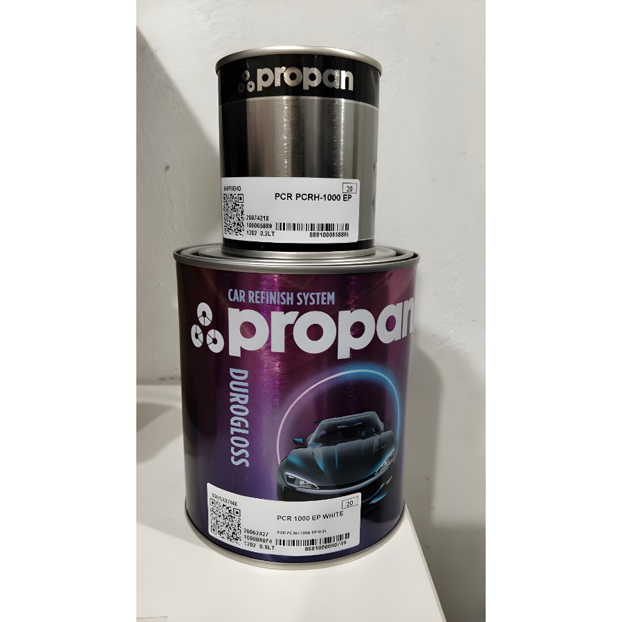 EPOXY PCR 1000 EP PROPAN WHITE PUTIH SET CAT DASAR EPOXY 1 LITER