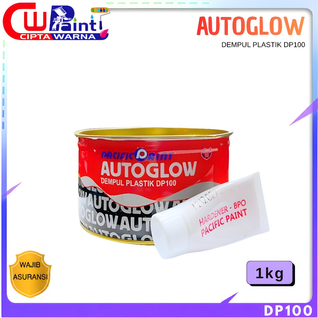 AUTOGLOW DEMPUL PLASTIK DP 100 1 KG DP100