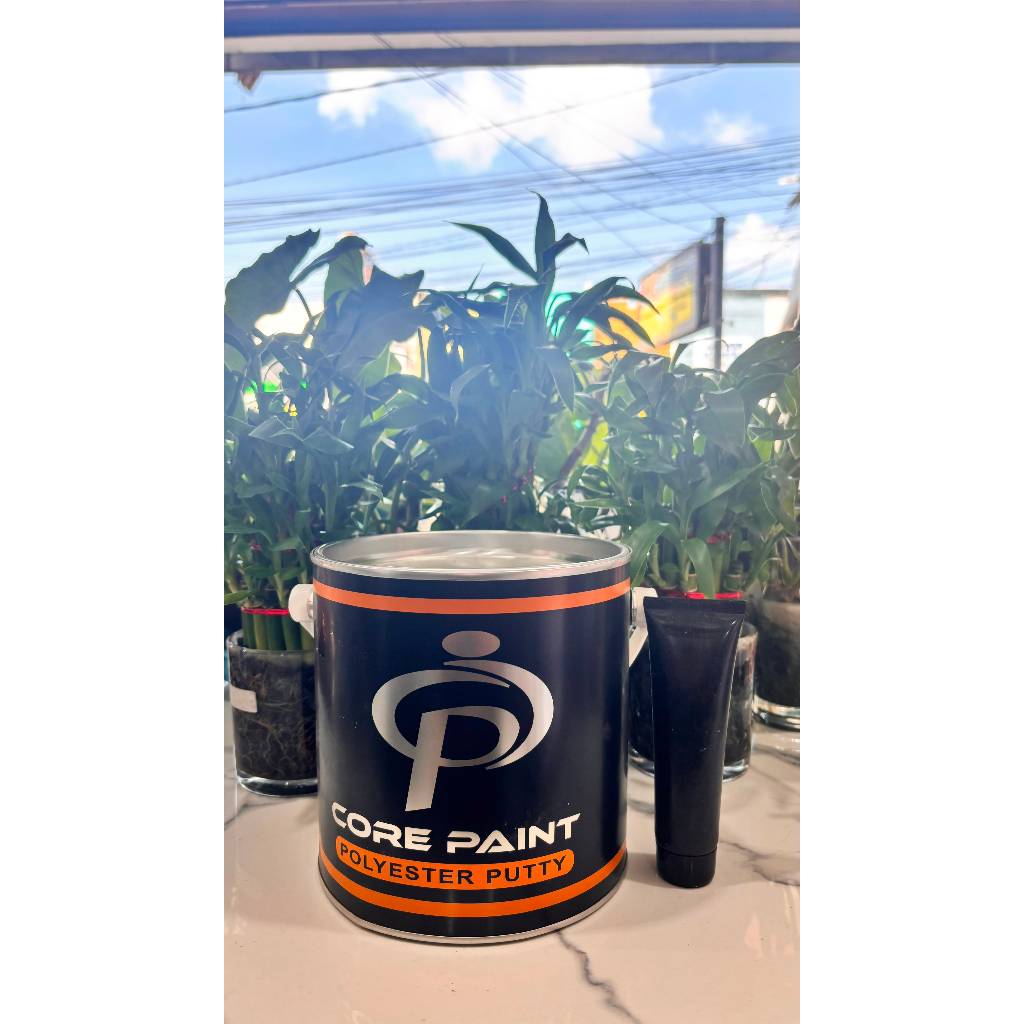 CORE PAINT CPI POLYESTER PUTTY 3KG + HARDENER 60 GR DEMPUL MOBIL - CWK