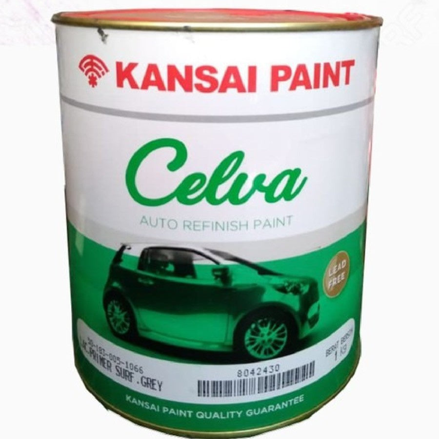 EPOXY KANSAI CELVA PRIMER SURFACER CAT LIGHT GREY RED 1KG