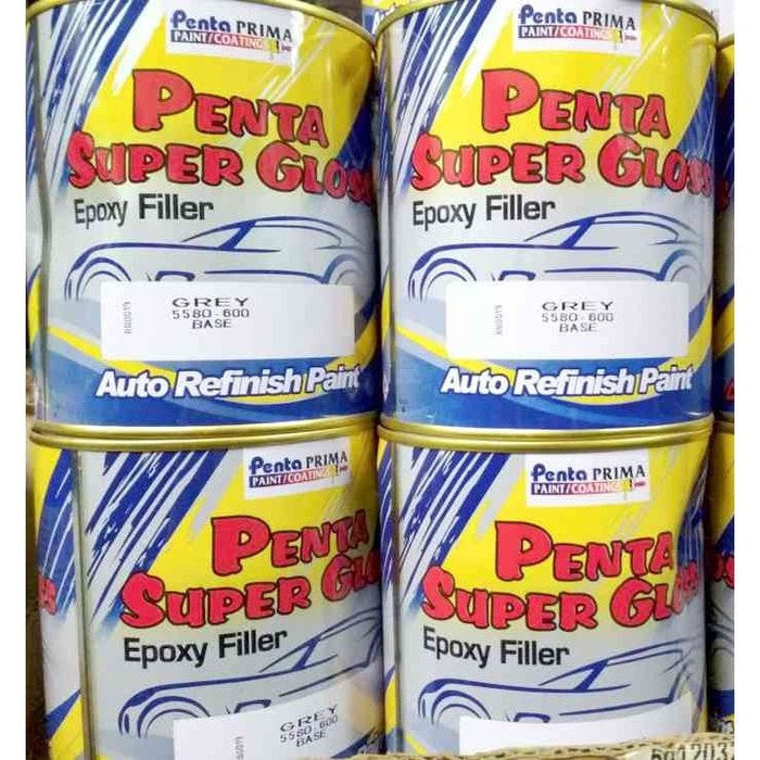 EPOXY PENTA NC SUPER GLOSS ABU-ABU KUNING PUTIH 1 LITER