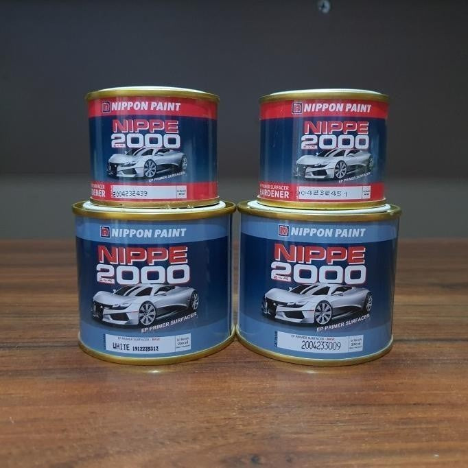 EPOXY PRIMER SURFACER NIPPE NIPPON CAT DASAR PUTIH WHITE 250 ML