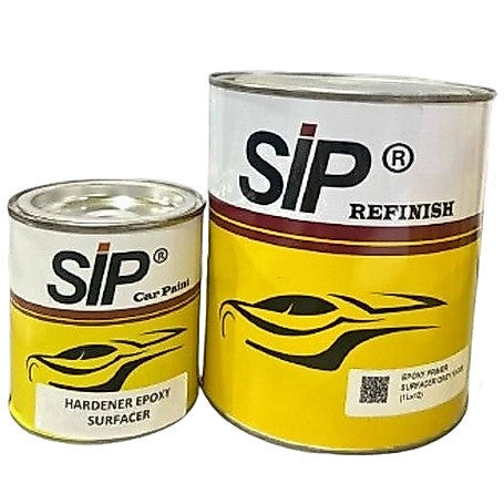 EPOXY PRIMER SURFACER SIP GREY ABU-ABU CAT MOBIL 1 SET