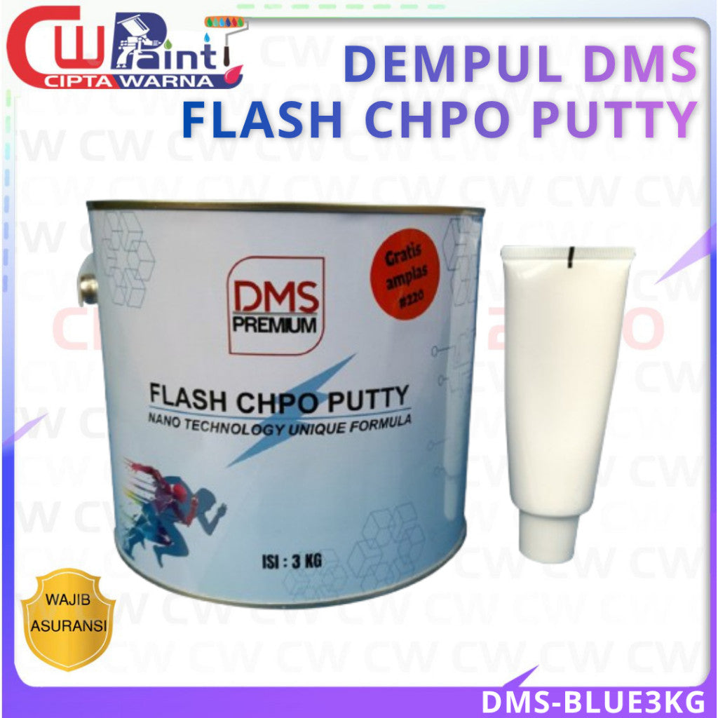 DEMPUL DMS FLASH BLUE CHPO PUTTY 1 KG 3 KG - CWK