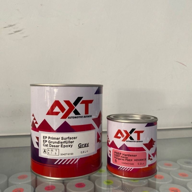 EPOXY PRIMER SURFACER AXT NC CAT DASAR 4:1 EPOKSI KENDARAAN 1 LITER