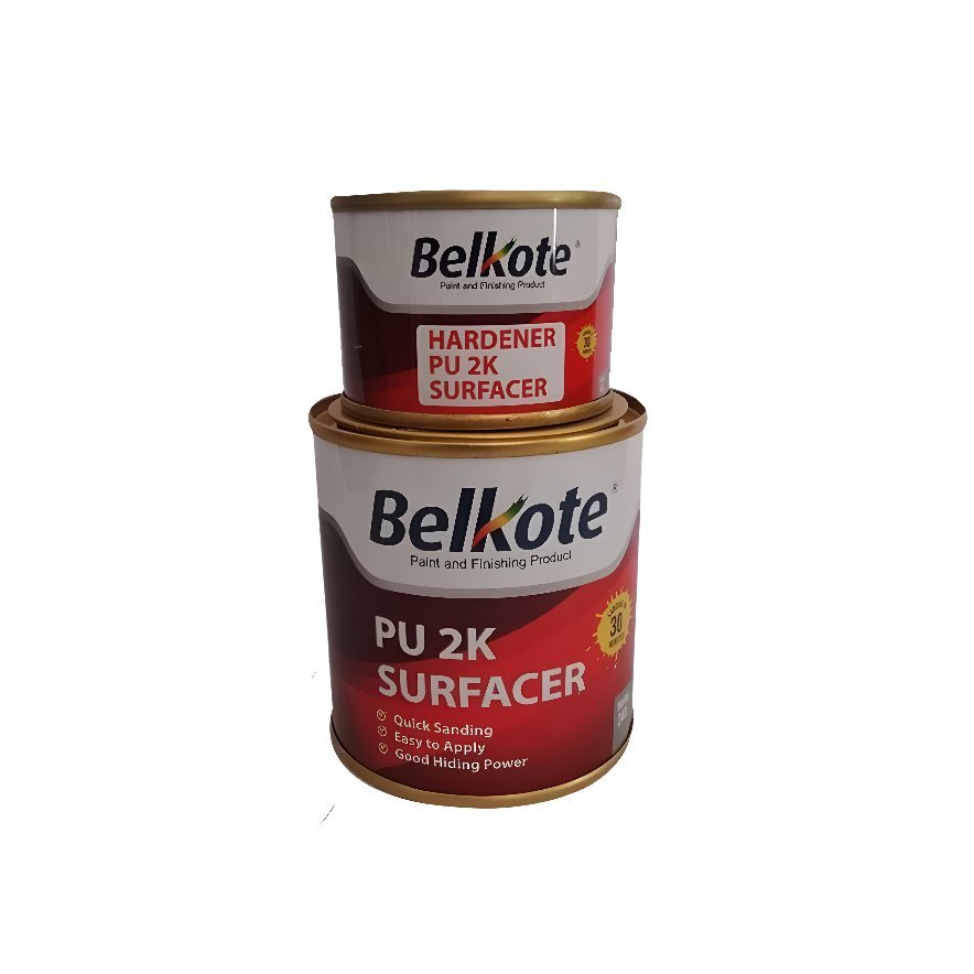 EPOXY PU 2K SURFACER BELKOTE EPOXY GREY ABU-ABU 200 GRAM - CWK