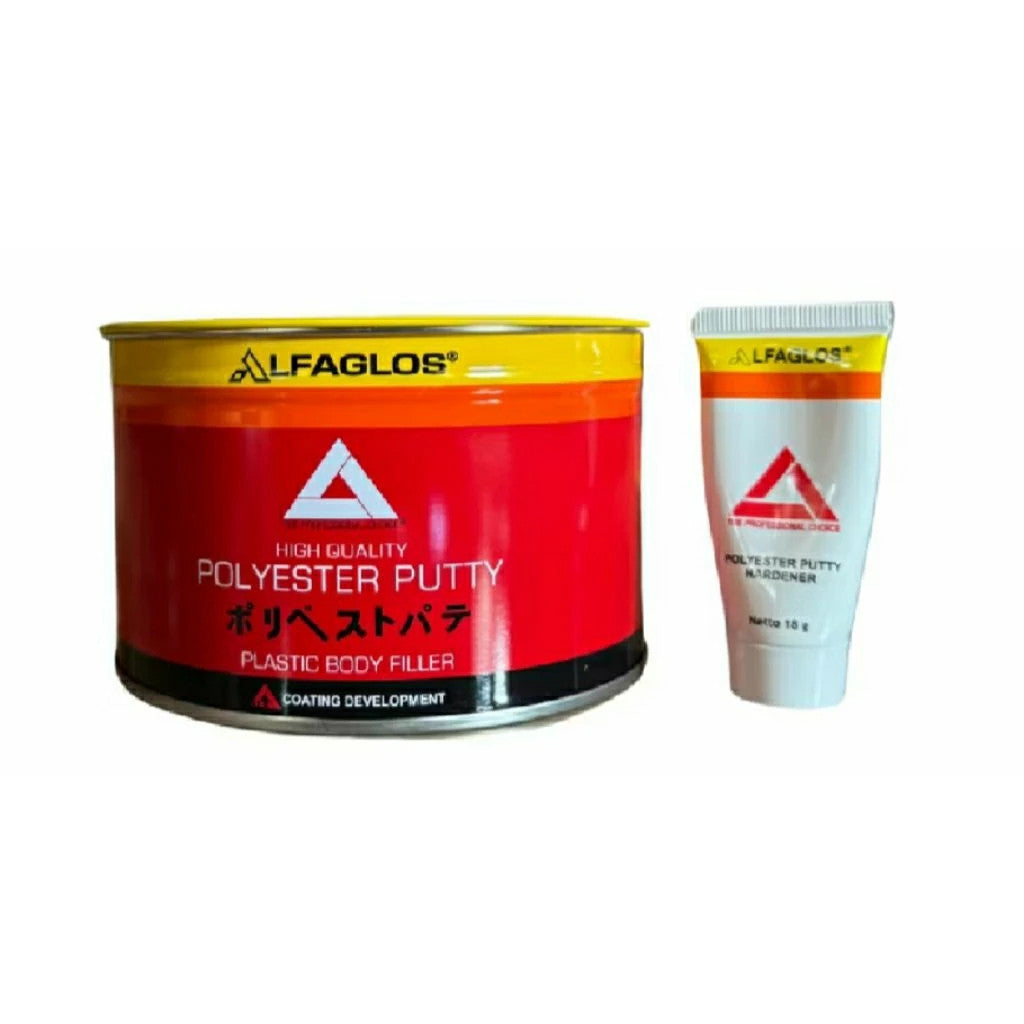 DEMPUL ALFAGLOSS MERAH POLYESTER PUTTY 1KG - CWK